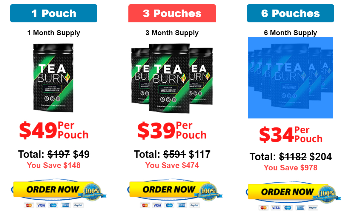 Tea Burn Best Price